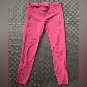 Lululemon Red Leggings Size 8